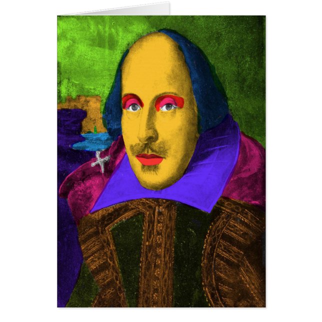 William Shakespeare Pop Art (Front)