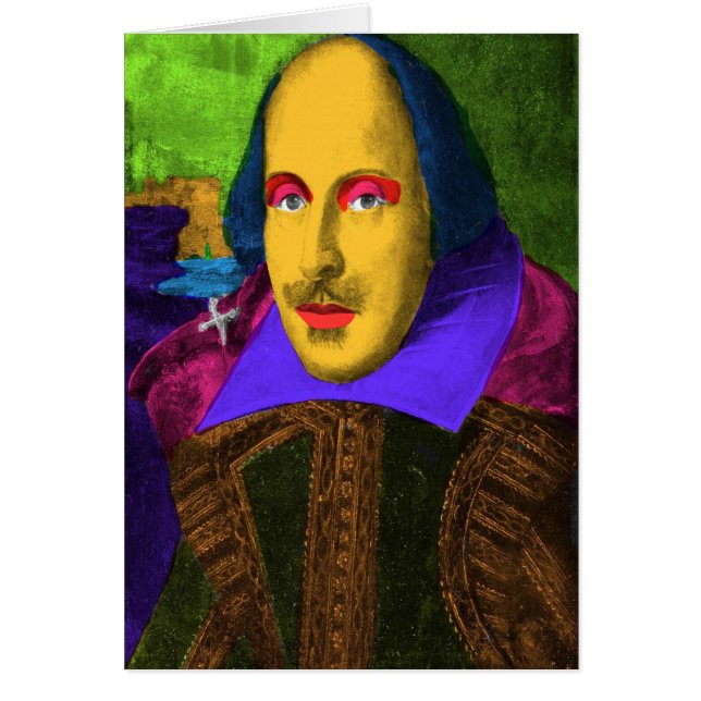William Shakespeare Pop Art (Front)