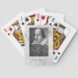 William Shakespeare Portrait and Signature Cards