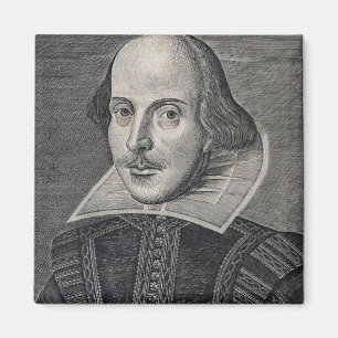 William Shakespeare Portrait Magnet