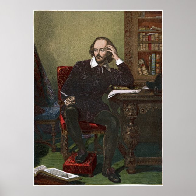 William Shakespeare Poster (Front)