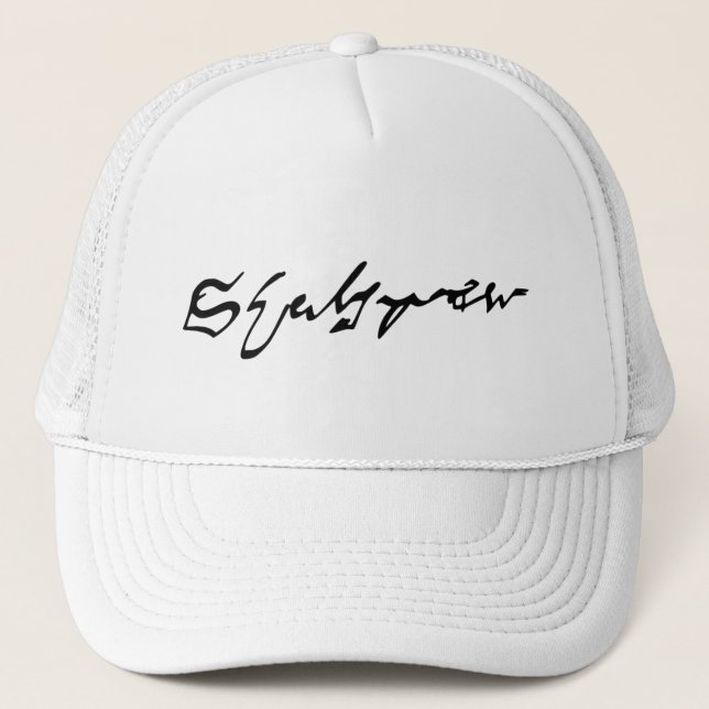 William Shakespeare signature Trucker Hat (Front)
