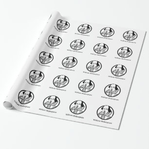 William Shakespeare Wrapping Paper