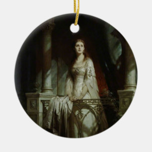 William Shakespeare's Juliet Ceramic Tree Decoration