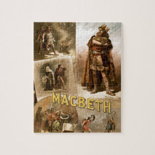 William Shakespeare's Macbeth Jigsaw Puzzle