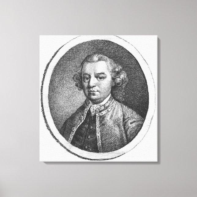 William Shenstone Canvas Print (Front)