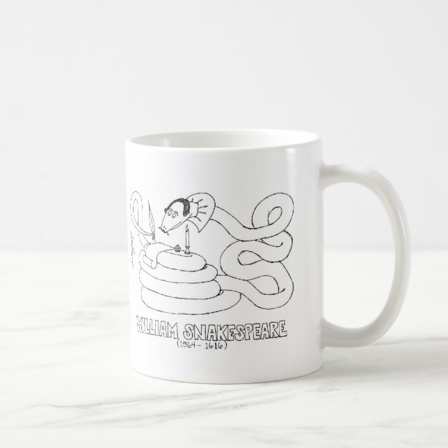 William Snakespeare Mug (Right)