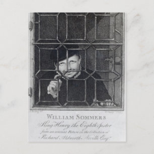 William Sommers, engraved by R. Clamp, 1794 Postcard