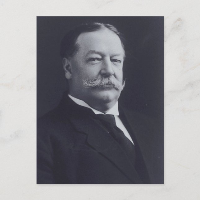 William Taft 27 Postcard (Front)