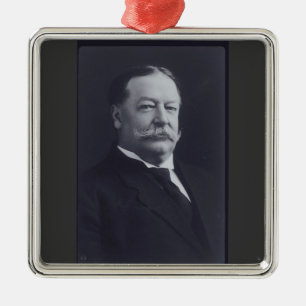 William Taft 27th President Metal Tree Decoration