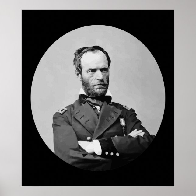 William Tecumseh Sherman Poster (Front)