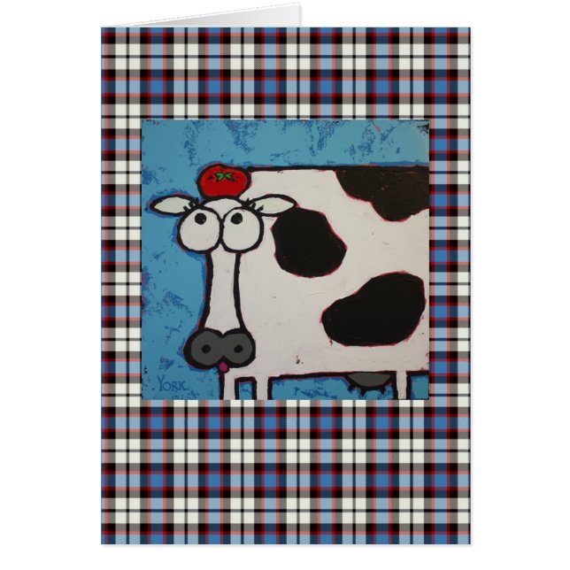 William Tell Cow card (Front)