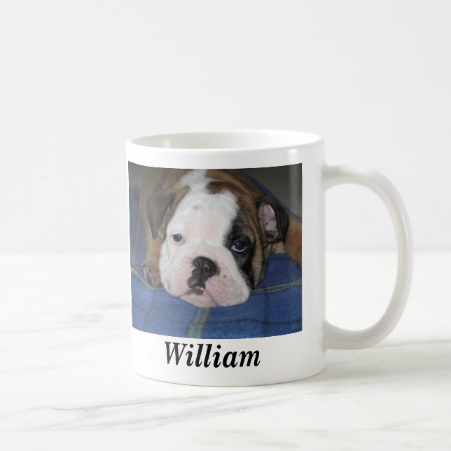 William the Bulldog #2 Coffee Mug (Right)