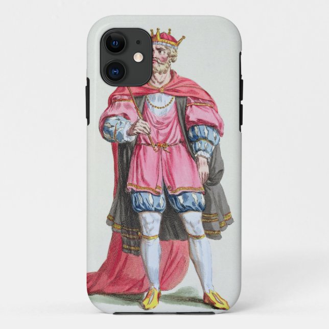William the Conqueror (1027-87), from 'Receuil des Case-Mate iPhone Case (Back)