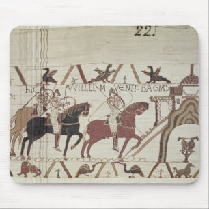 William the Conqueror arrives at Bayeux Mouse Mat