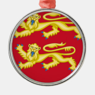 WILLIAM THE CONQUEROR METAL TREE DECORATION