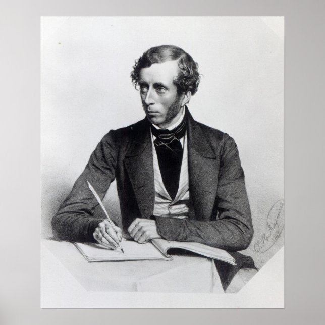 William Thompson  1849 Poster (Front)