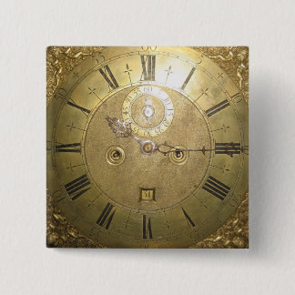 William Tomlinson Tall Case Clock II 15 Cm Square Badge