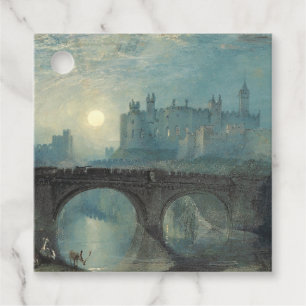 William Turner Alnwick Castle Favour Tags