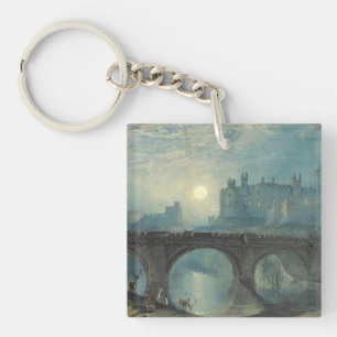 William Turner Alnwick Castle  Key Ring