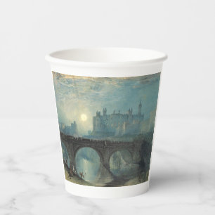 William Turner Alnwick Castle Paper Cups