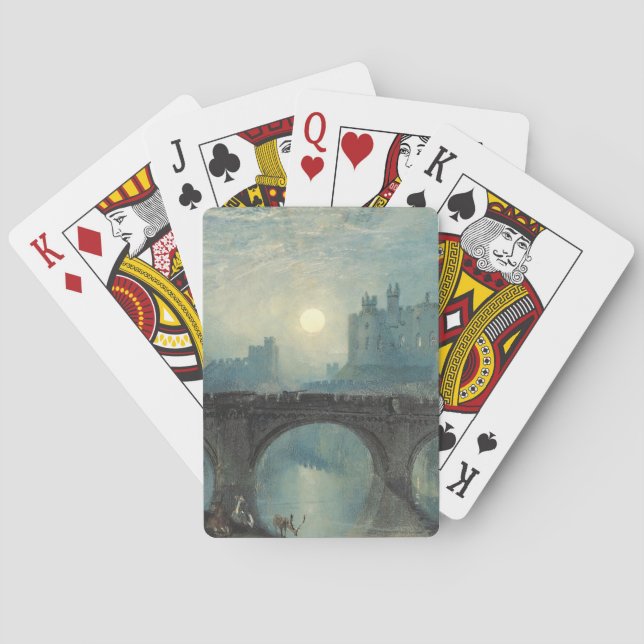 William Turner Alnwick Castle  Playing Cards (Back)