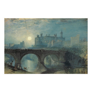 William Turner Alnwick Castle  Poster