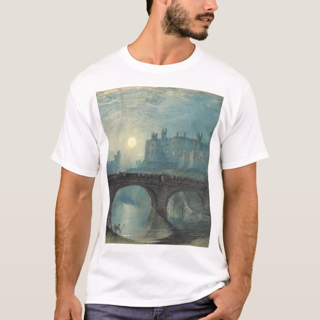 William Turner Alnwick Castle  T-Shirt (Front)