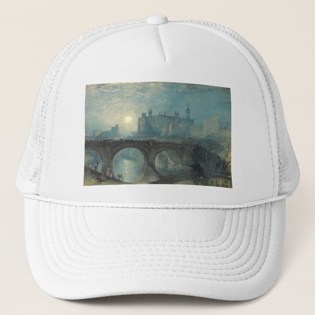 William Turner Alnwick Castle  Trucker Hat (Front)