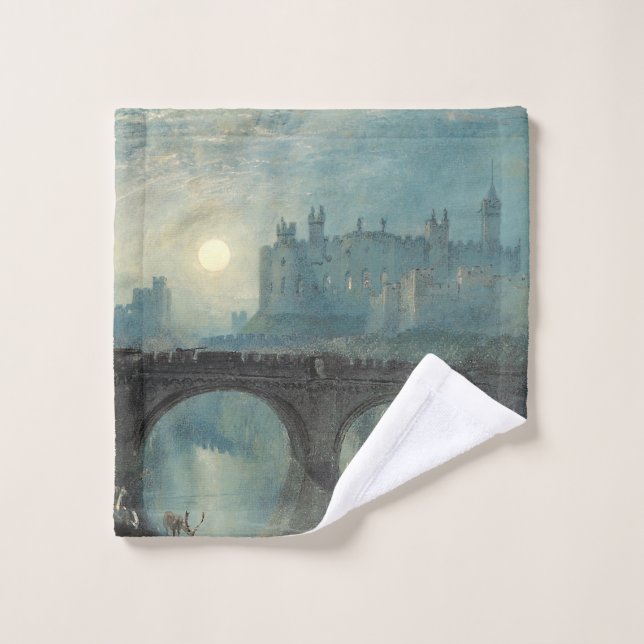 William Turner Alnwick Castle  Wash Cloth (Wash Cloth)