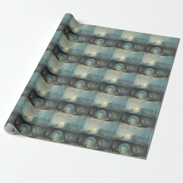 William Turner Alnwick Castle  Wrapping Paper (Unrolled)