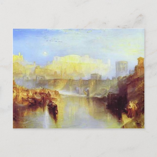 William Turner- Ancient Rome Agrippina Postcard (Front)