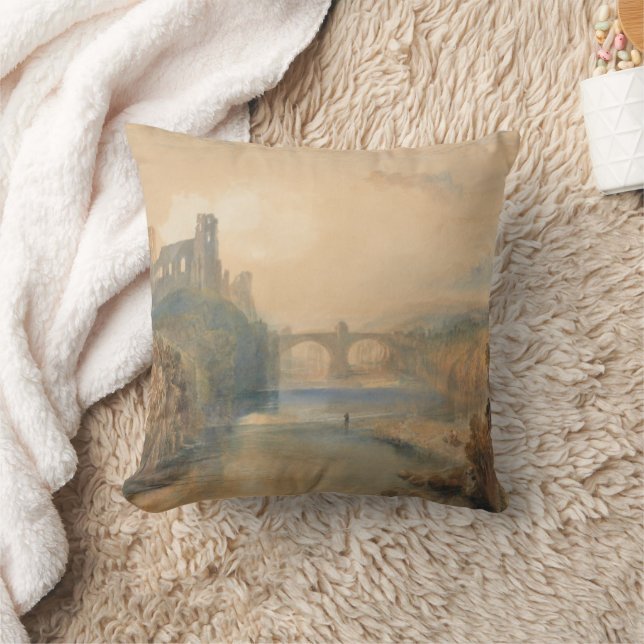 William Turner Barnard Castle    Cushion (Blanket)