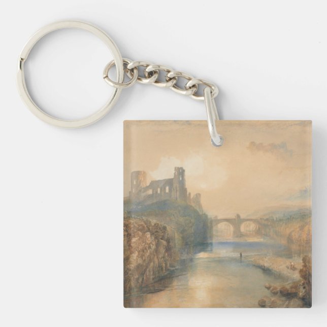 William Turner Barnard Castle    Key Ring (Front)