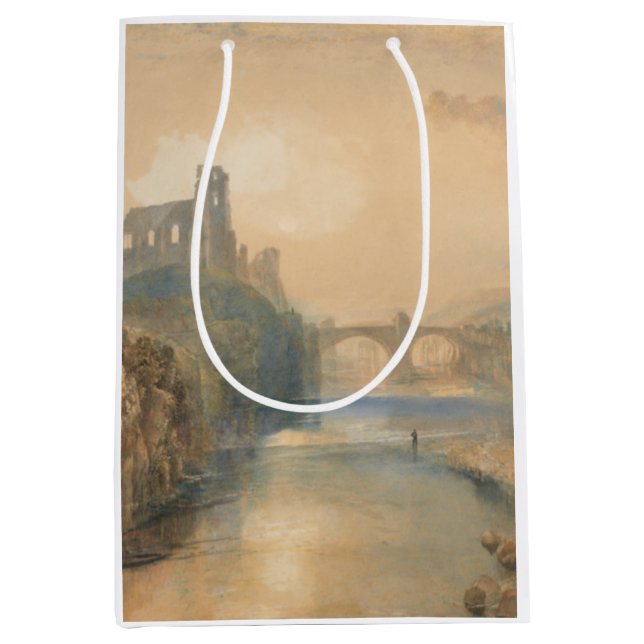 William Turner Barnard Castle   Medium Gift Bag (Front)