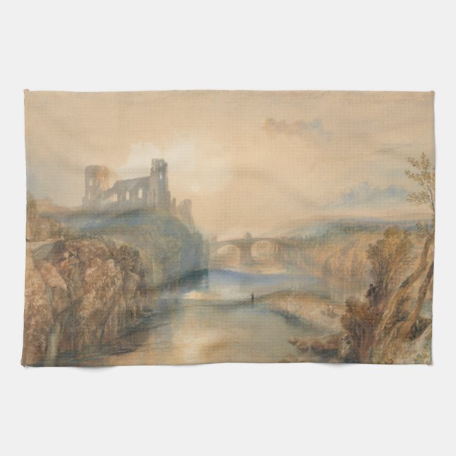 William Turner Barnard Castle    Tea Towel (Horizontal)