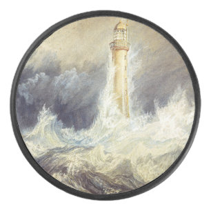 William Turner - Bell Rock Lighthouse Hockey Puck