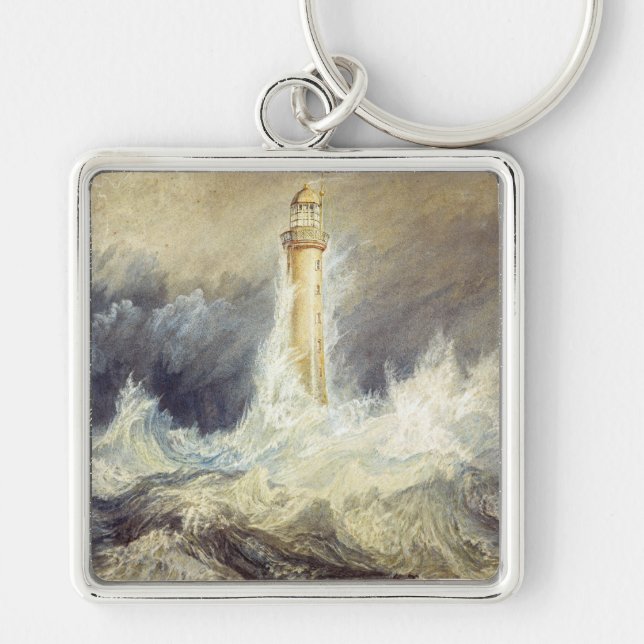 William Turner - Bell Rock Lighthouse Key Ring (Front)