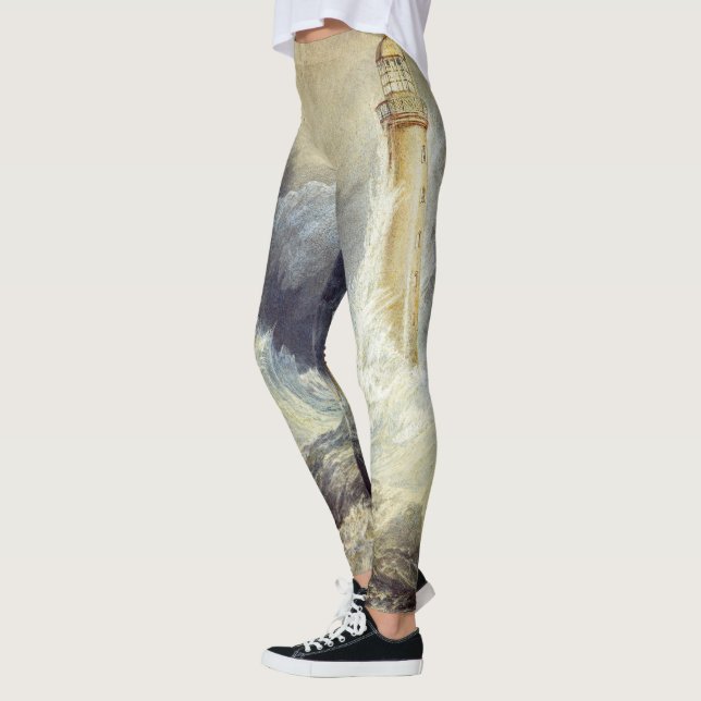 William Turner - Bell Rock Lighthouse Leggings (Left)