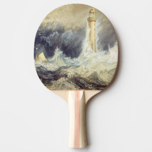 William Turner - Bell Rock Lighthouse Ping Pong Paddle