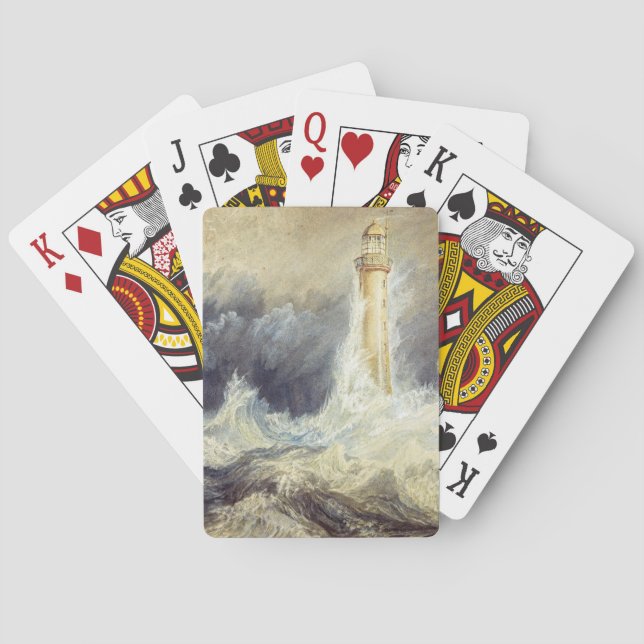 William Turner - Bell Rock Lighthouse Playing Cards (Back)