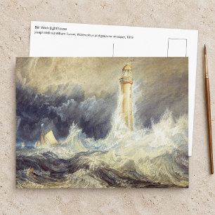 William Turner - Bell Rock Lighthouse Postcard