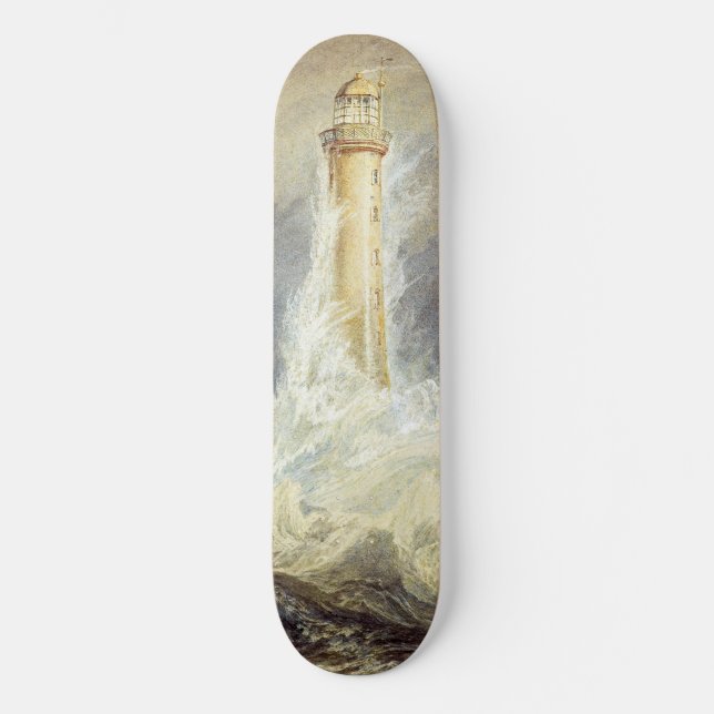 William Turner - Bell Rock Lighthouse Skateboard (Front)