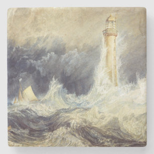 William Turner - Bell Rock Lighthouse Stone Coaster