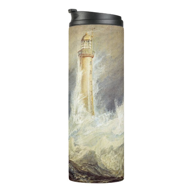 William Turner - Bell Rock Lighthouse Thermal Tumbler (Rotated Right)