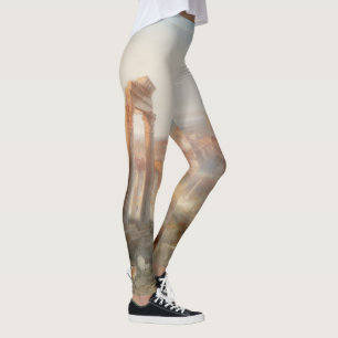 William Turner British - Modern Rome-Campo Vaccino Leggings
