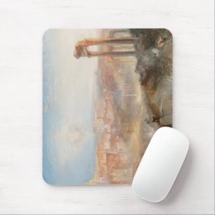 William Turner British - Modern Rome-Campo Vaccino Mouse Mat