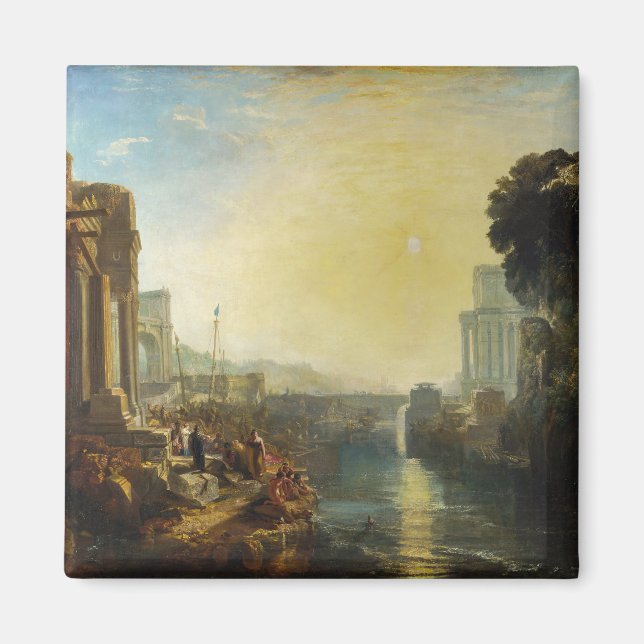 William Turner - Dido building Carthage Magnet (Front)