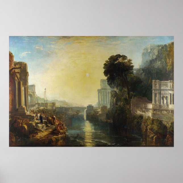 William Turner - Dido building Carthage Poster (Front)