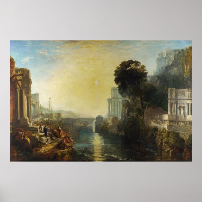 William Turner - Dido building Carthage Poster (Front)